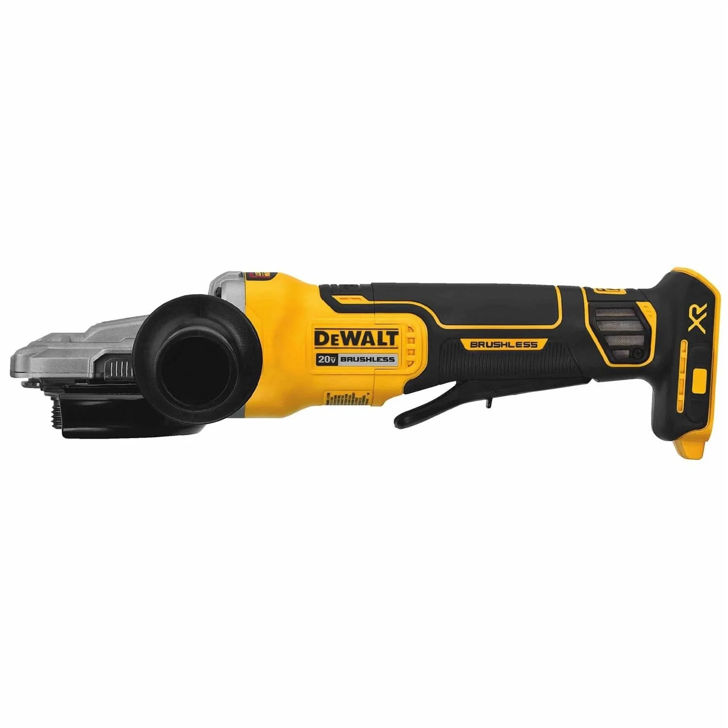 DeWalt DCG413FB 5″ 20V Max XR Brushless Flathead Paddle Switch Small Angle Grinder With Kickback Brake
