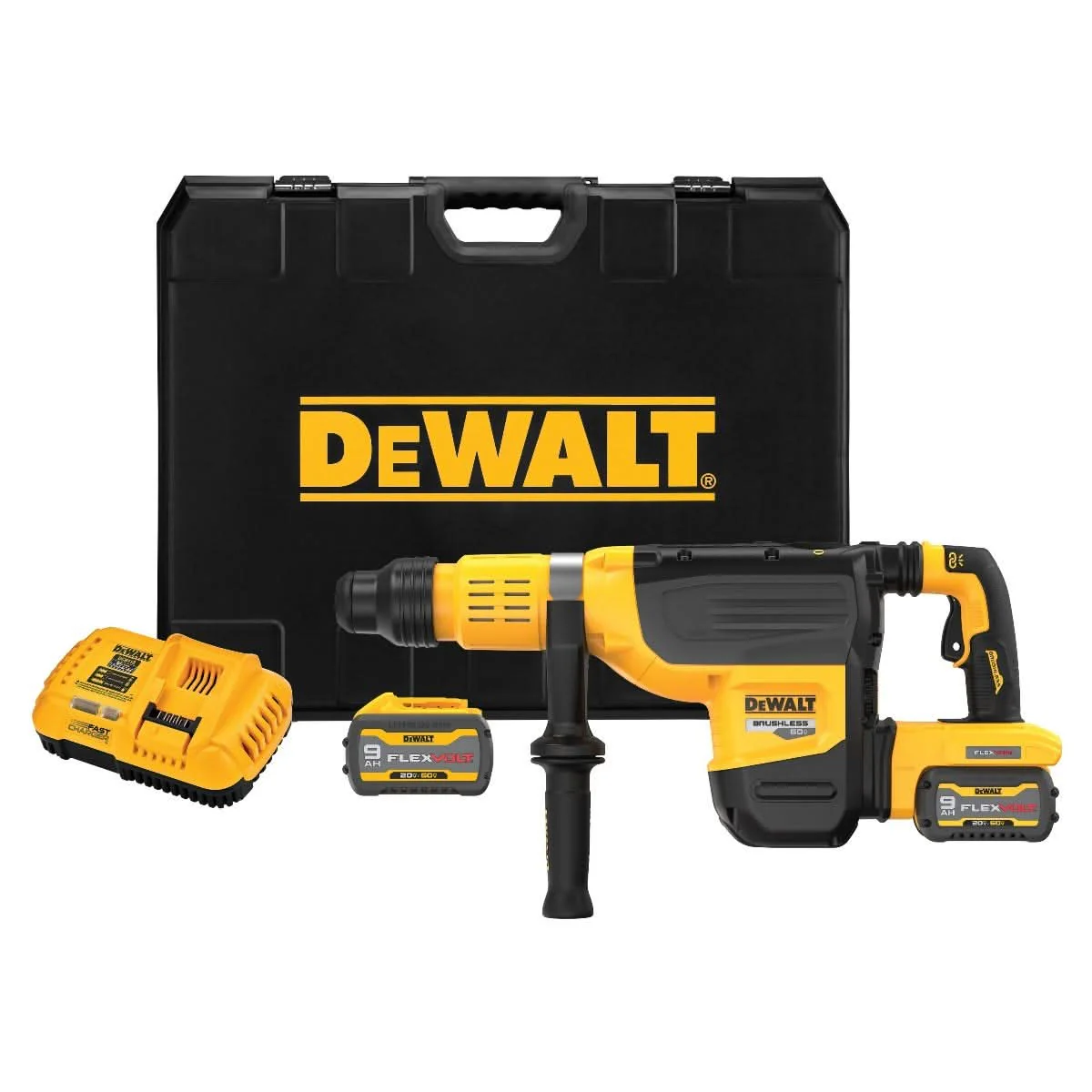 DeWalt DCH775X2 60V MAX 2-In. Brushless Cordless SDS MAX Combination Rotary Hammer Kit - Image 1
