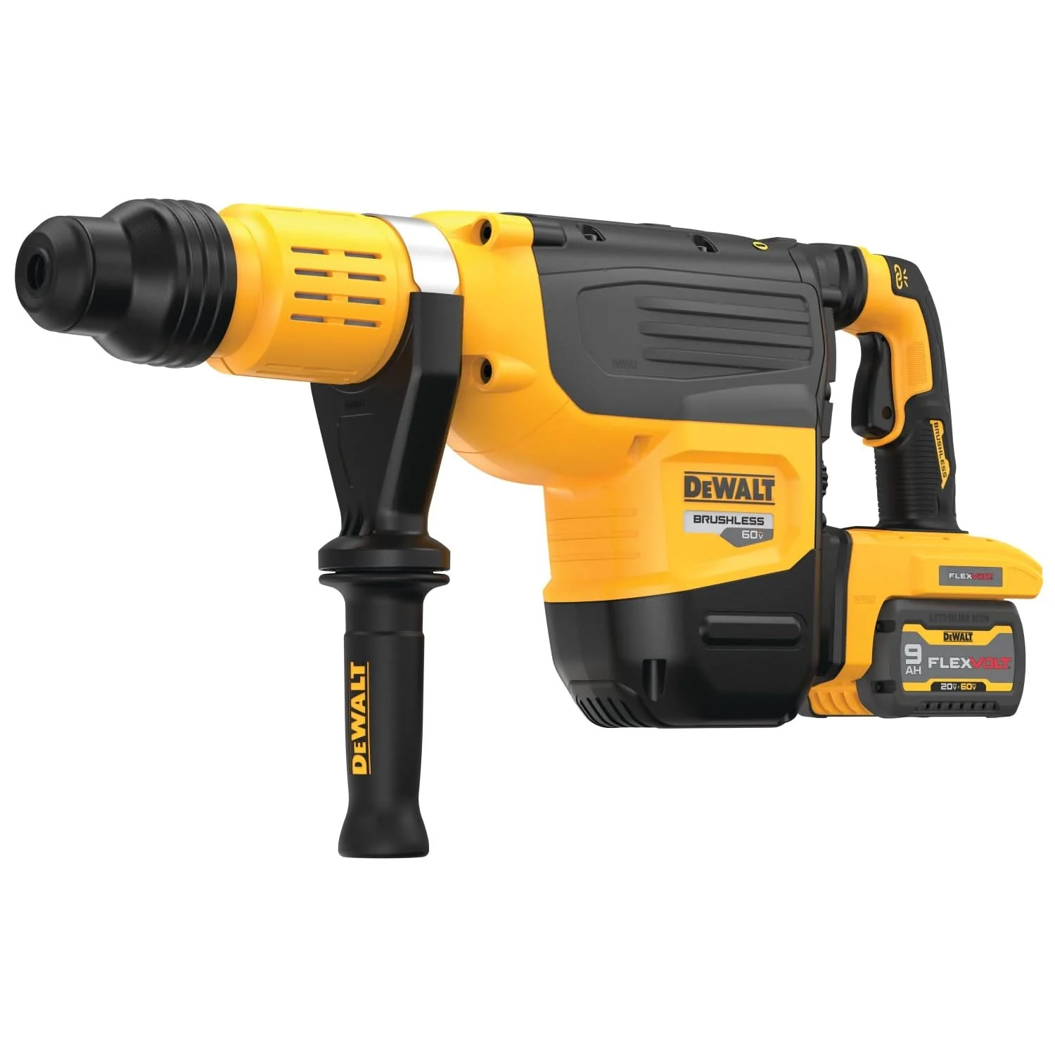 DeWalt DCH775X2 60V MAX 2-In. Brushless Cordless SDS MAX Combination Rotary Hammer Kit - Image 2