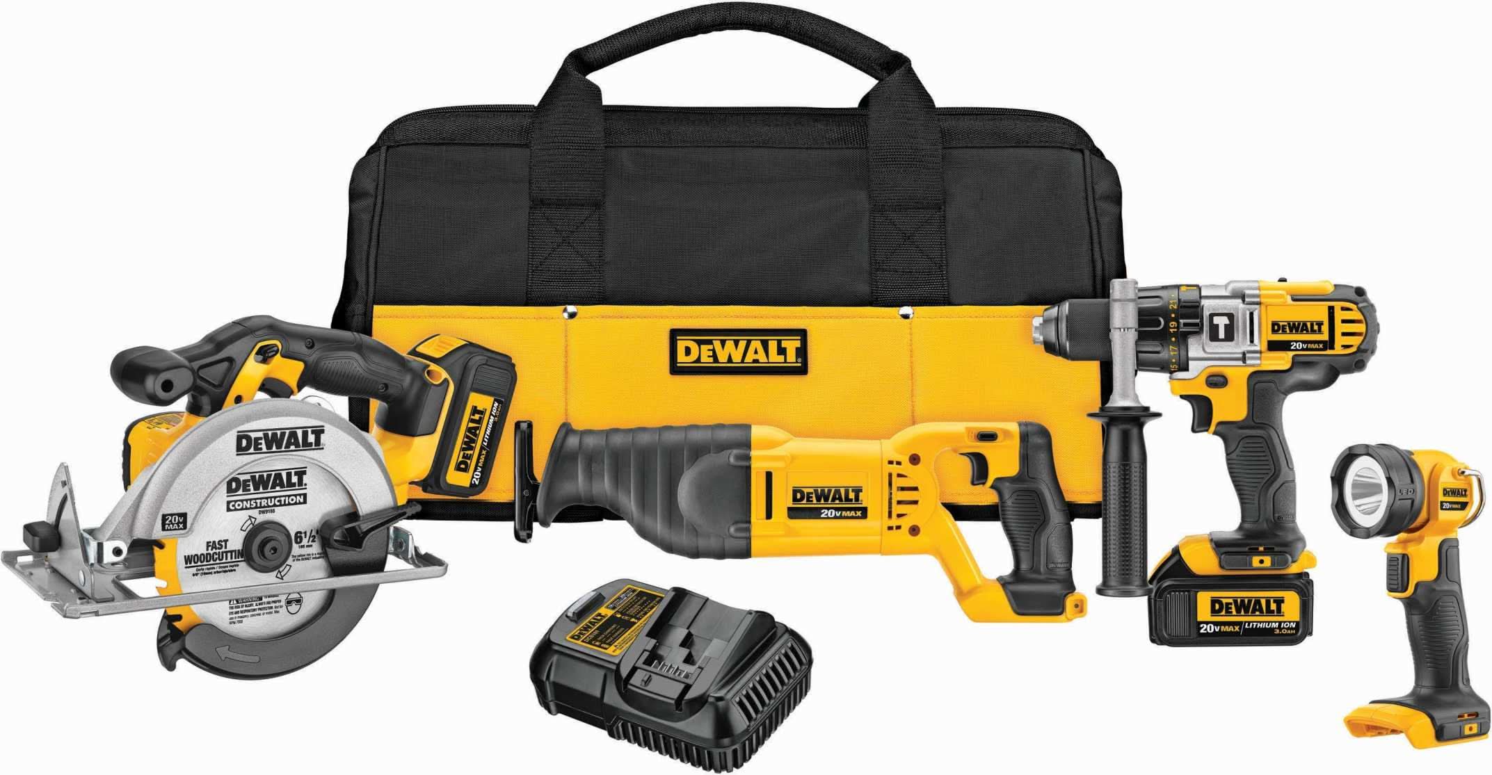 DeWalt DWD110K Corded 3/8″ (10mm) VSR Pistol Grip Drill Kit with Keyless Chuck
