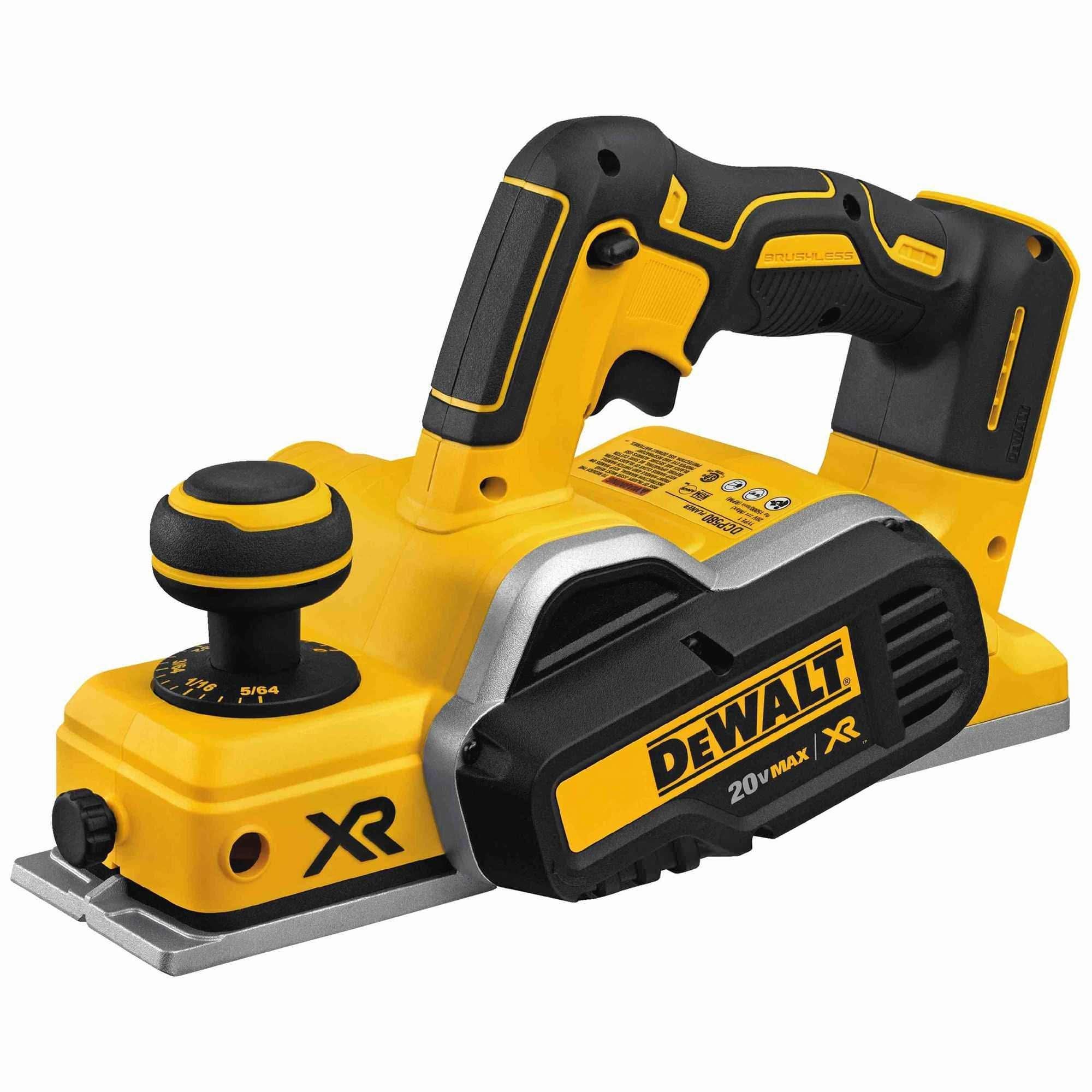 DeWalt Dewalt 20V MAX Brushless Planer with FREE 2.0Ah Compact Battery & Reversible Carbide Planer Blade 2-Pack - Image 2