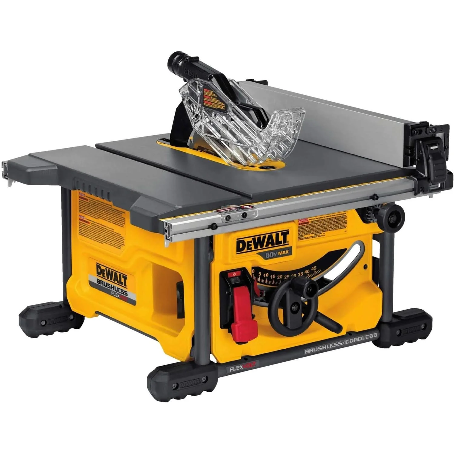 Dewalt DCS7485B FlexVolt 60V MAX  FlexVolt 8-1/4″  Table Saw