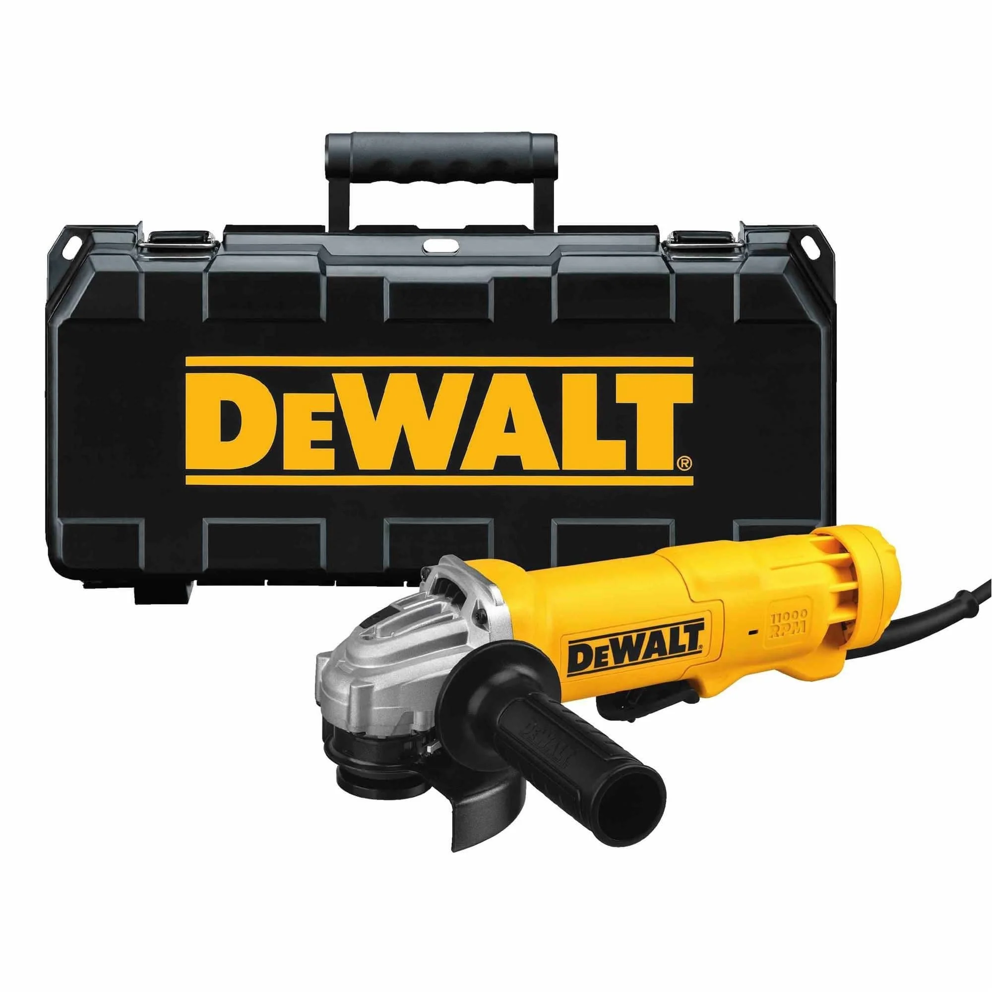Dewalt DWE402K Corded 4-1/2″ Small Angle Grinder Kit