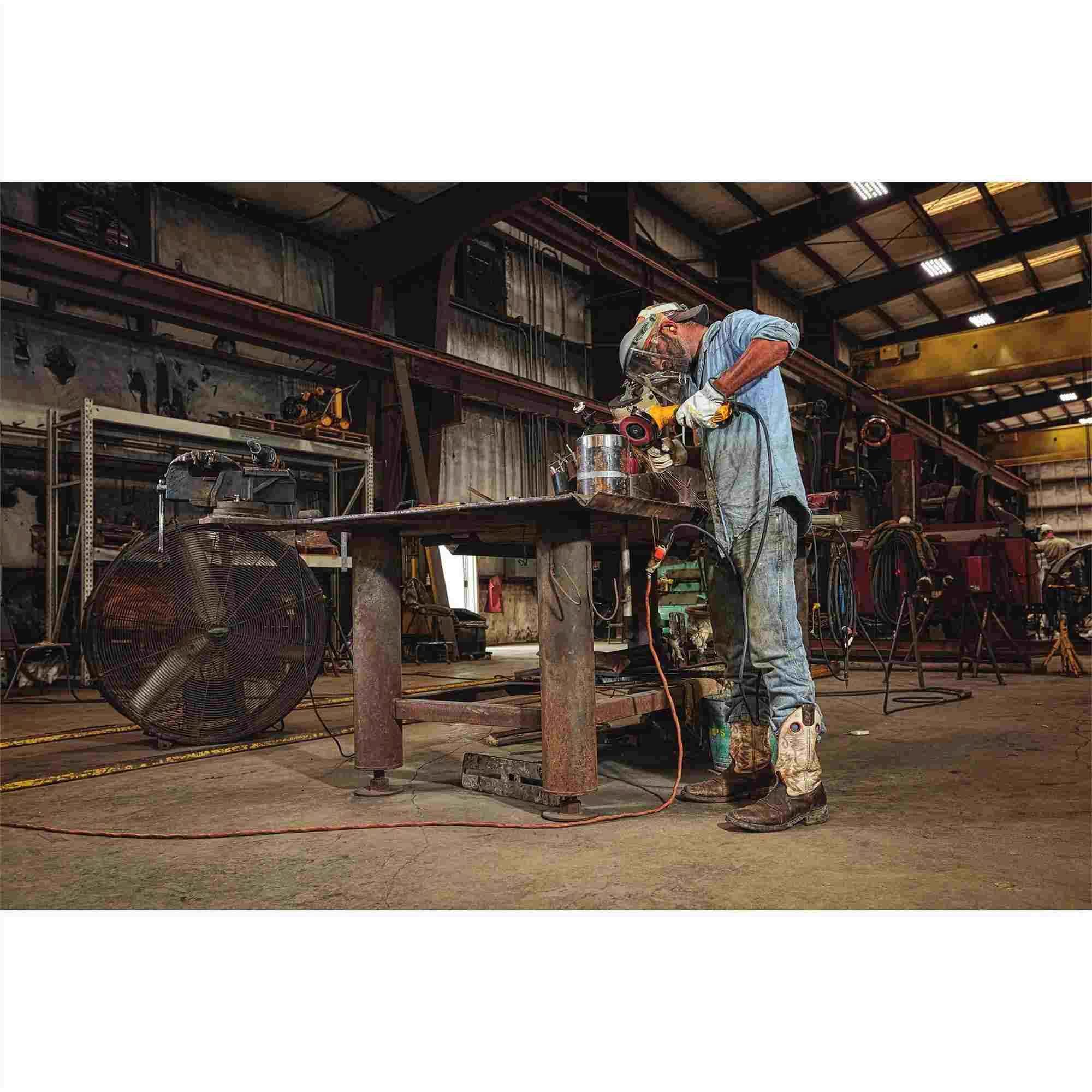 DeWalt DWE43214N Corded 5 In. Brushless Paddle Switch Small Angle Grinder With Kickback Brake, No Lock-On - Image 3