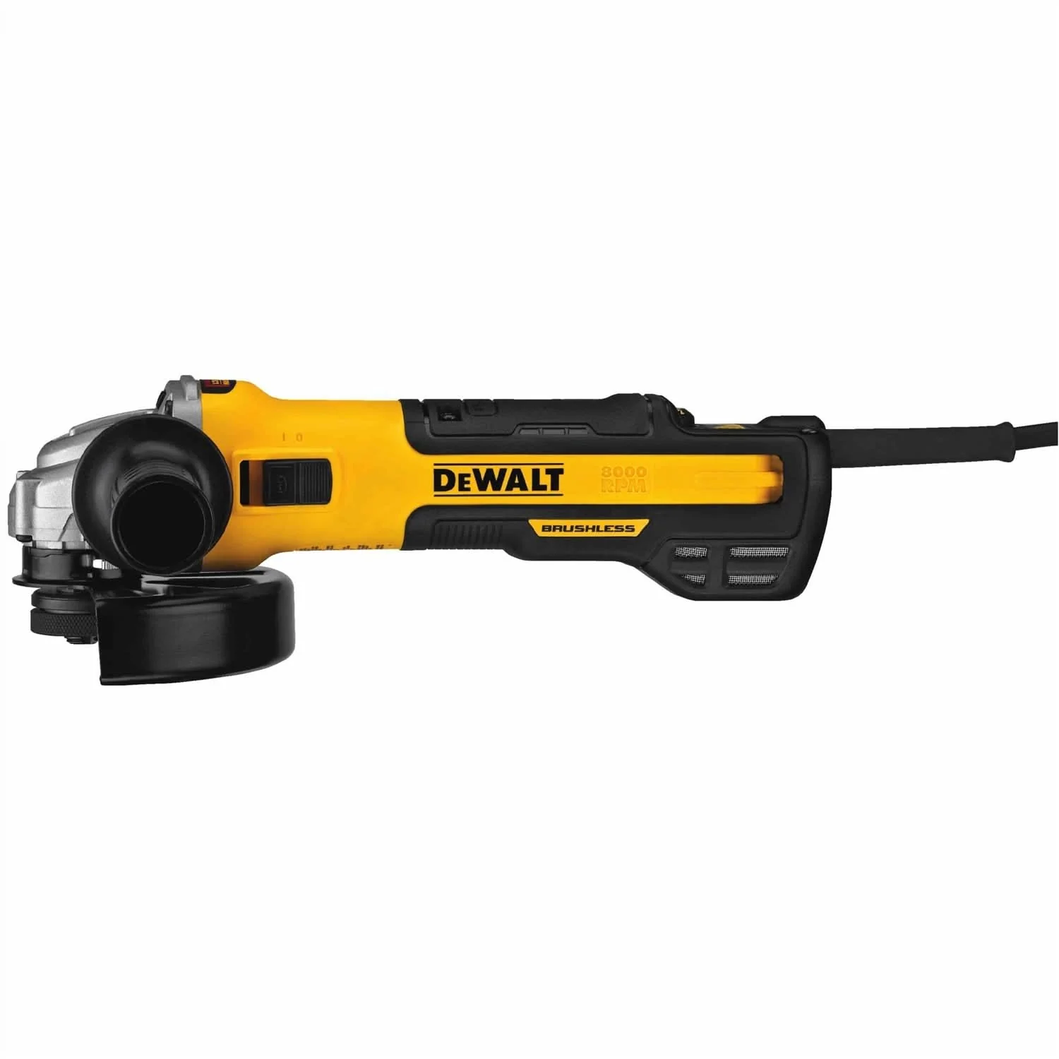 DeWalt DWE43240INOX Corded 5″ / 6″ Brushless Small INOX Angle Grinder With Variable Speed Slide Switch