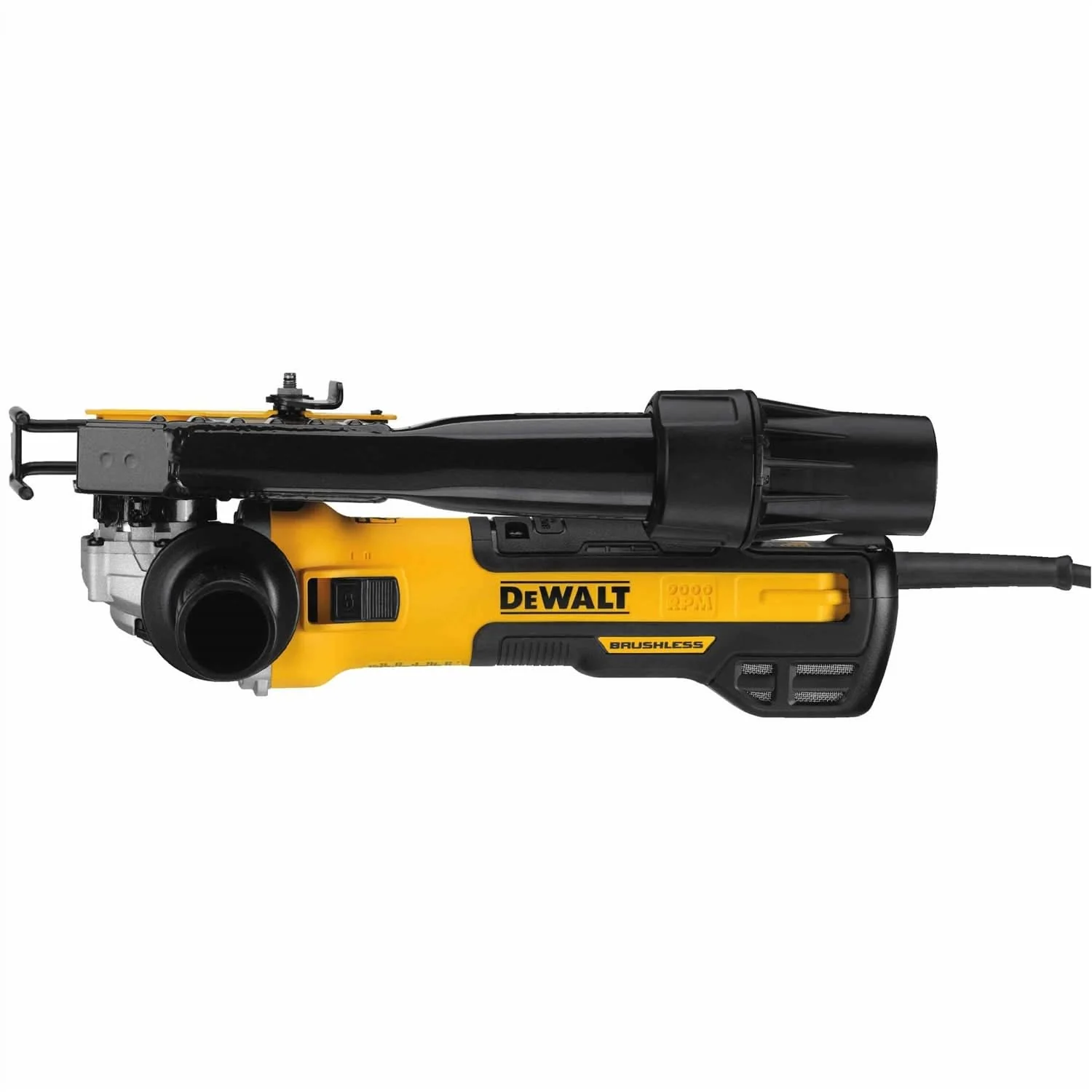 DeWalt DWE46202 Corded 5" / 6" Brushless Small Angle Grinder, Slide With Tuckpointing Shroud - Image 1