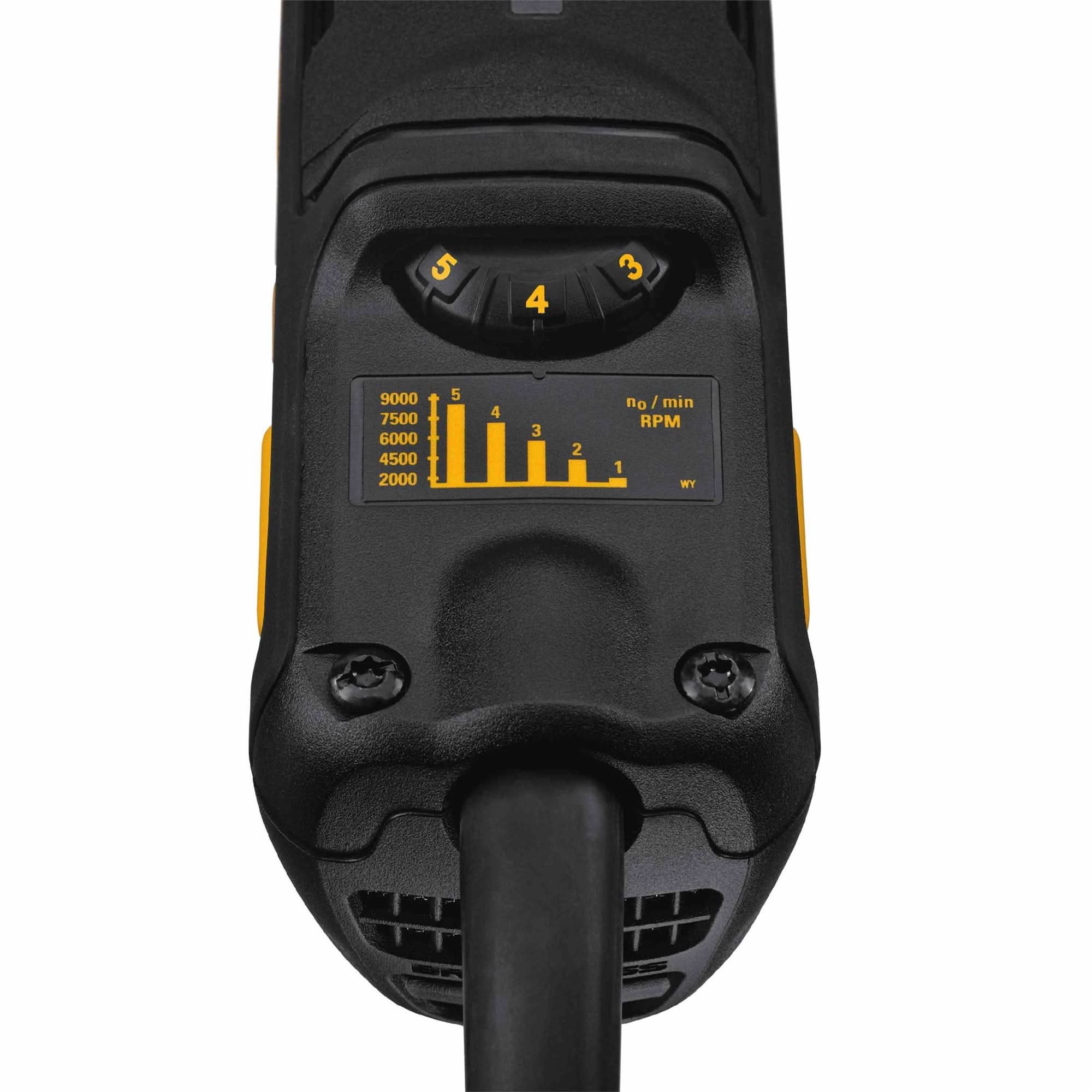 DeWalt DWE46253 Corded 5" Brushless Surfacing Grinder Kit With Kickback Brake - Image 2