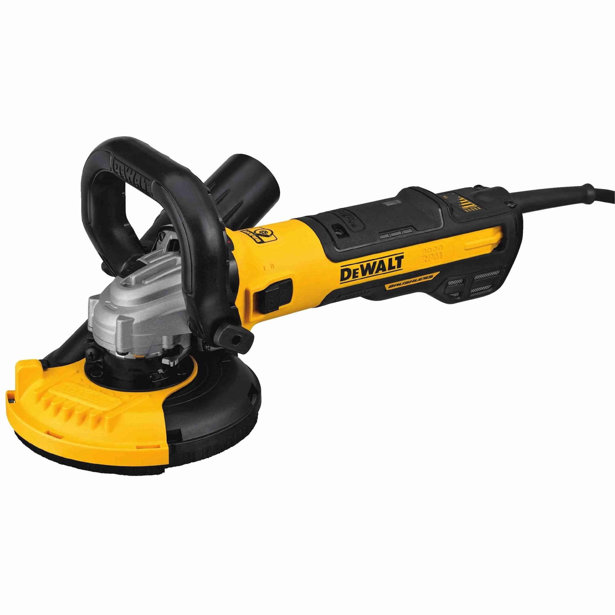 DeWalt DWE46253 Corded 5" Brushless Surfacing Grinder Kit With Kickback Brake - Image 3