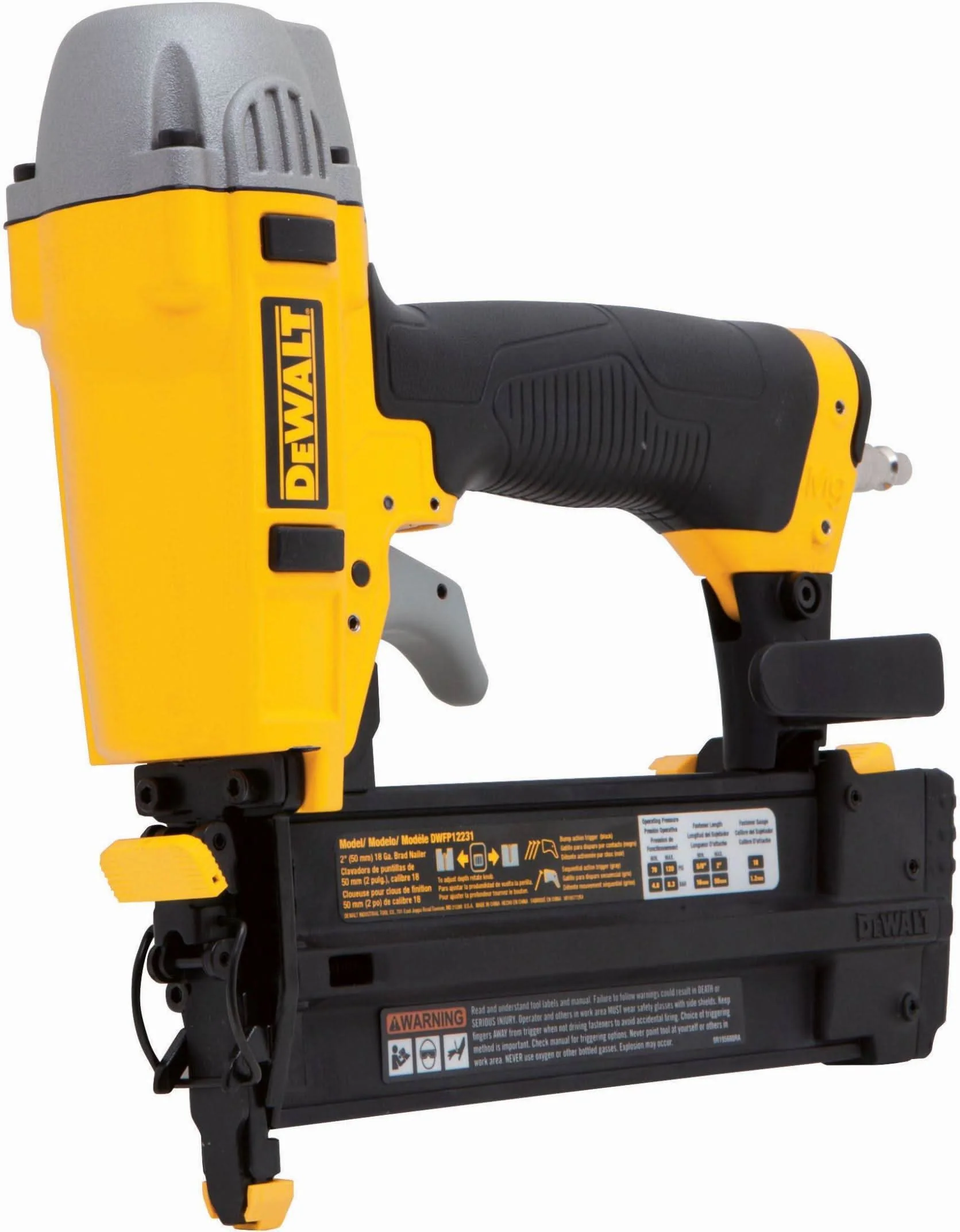 DeWalt DWFP12231 18-Gauge 2-Inch Brad Nailer Kit - Image 2