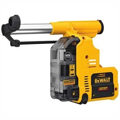 DeWalt DWH303DH Onboard Dust Extractor for 1 in. SDS Plus Hammers - Image 2