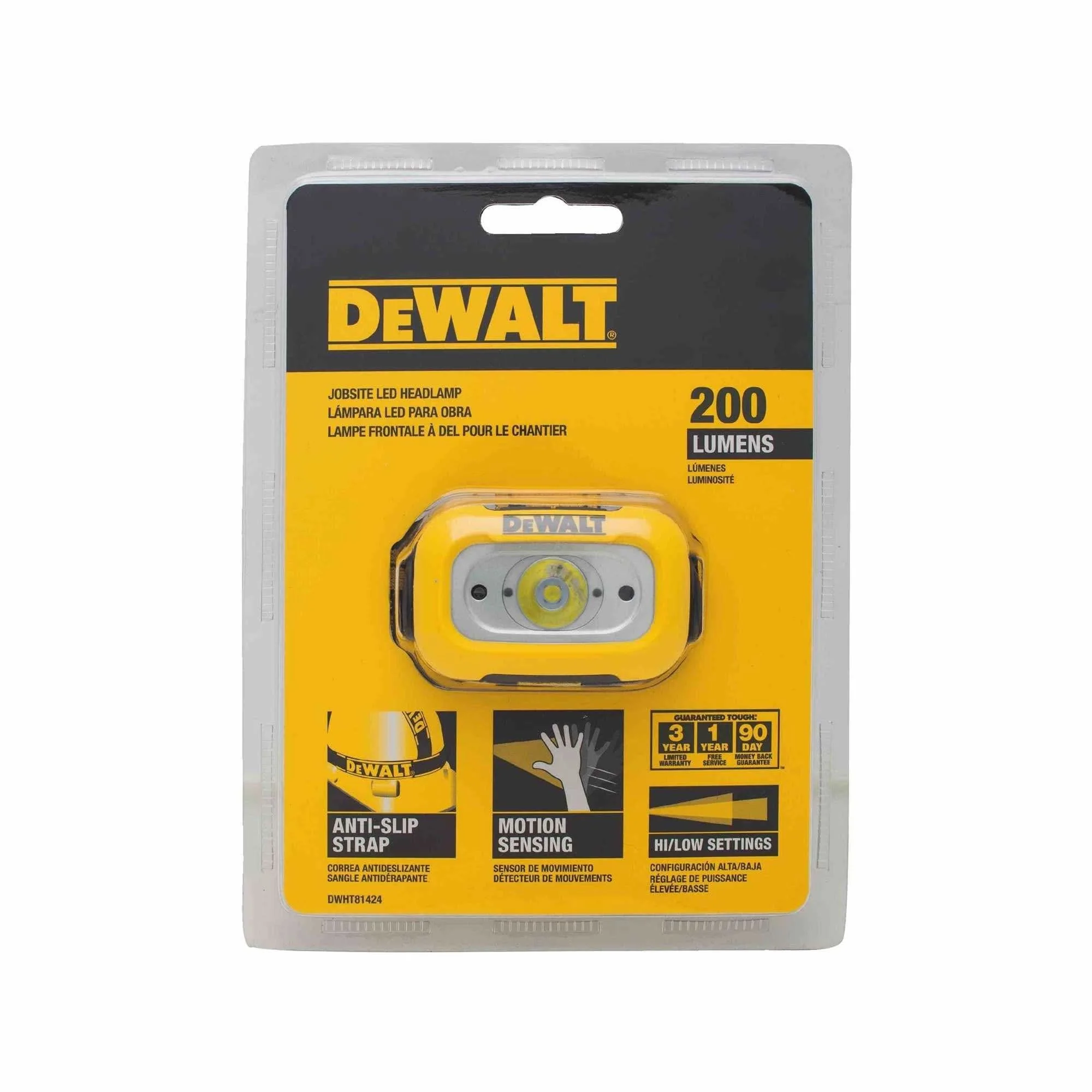 DeWalt DWHT81424 200 Lumen Led Headlamp - Image 2