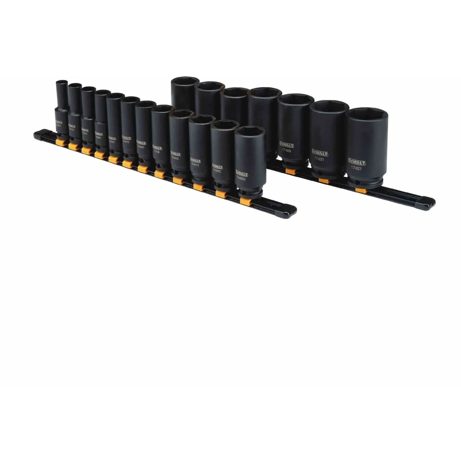 Dewalt DWMT19239 19 Piece 1/2-in Drive Deep Impact Socket Set 6 PT - Image 1