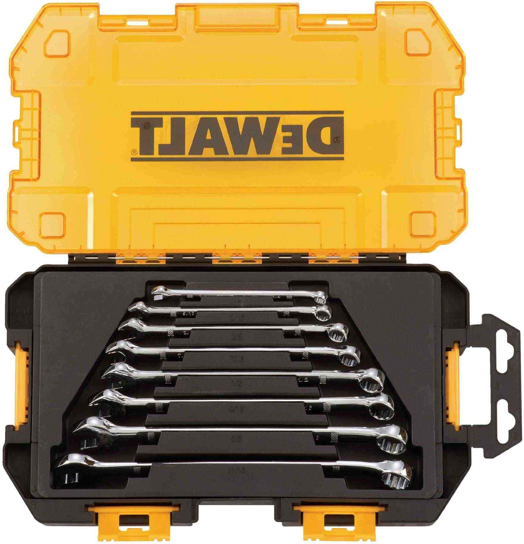 Dewalt DWMT73809 8 Piece Combination Wrench Set - Image 2