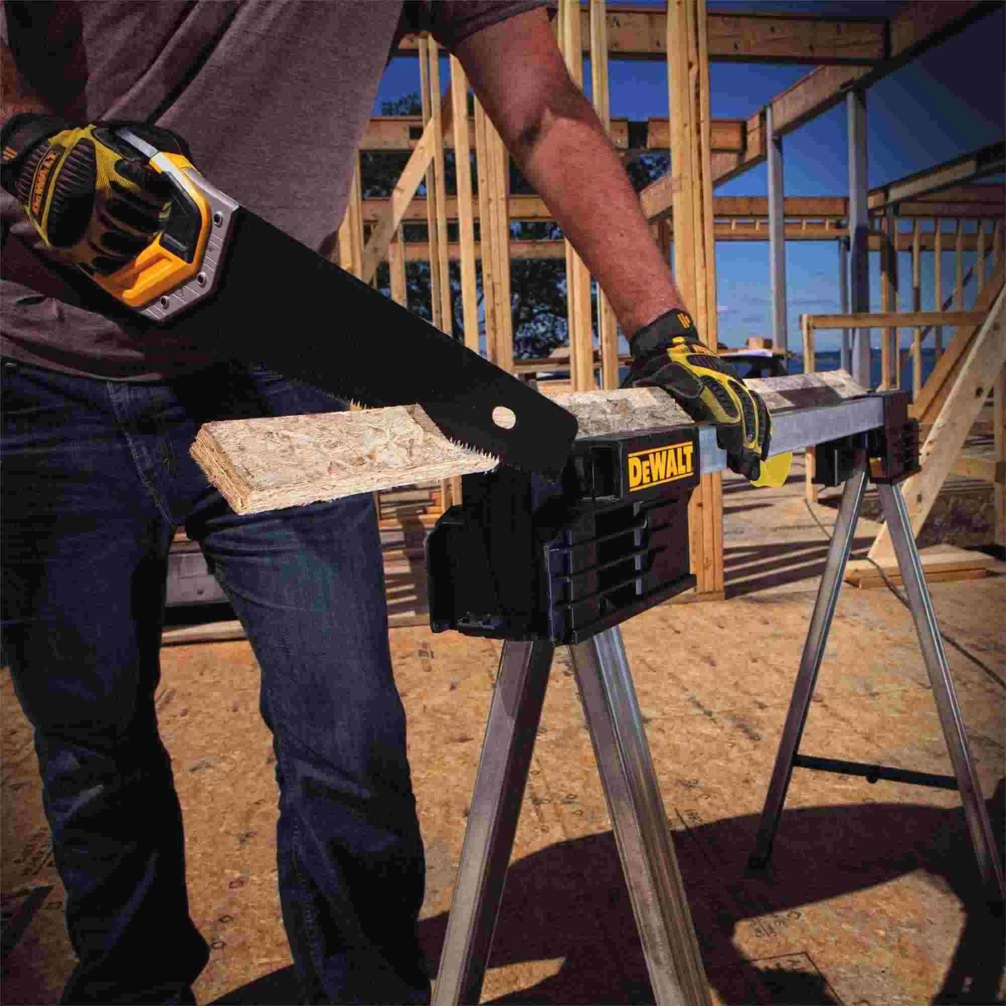 Dewalt DWST11155 Metal Folding Sawhorse - Image 3