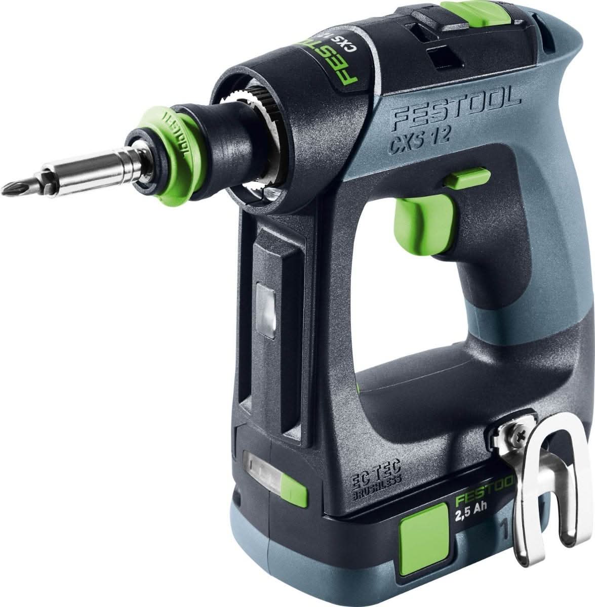 Festool 576869 CXS 12 SET 2.5Ah Cordless Drill Kit - Image 3