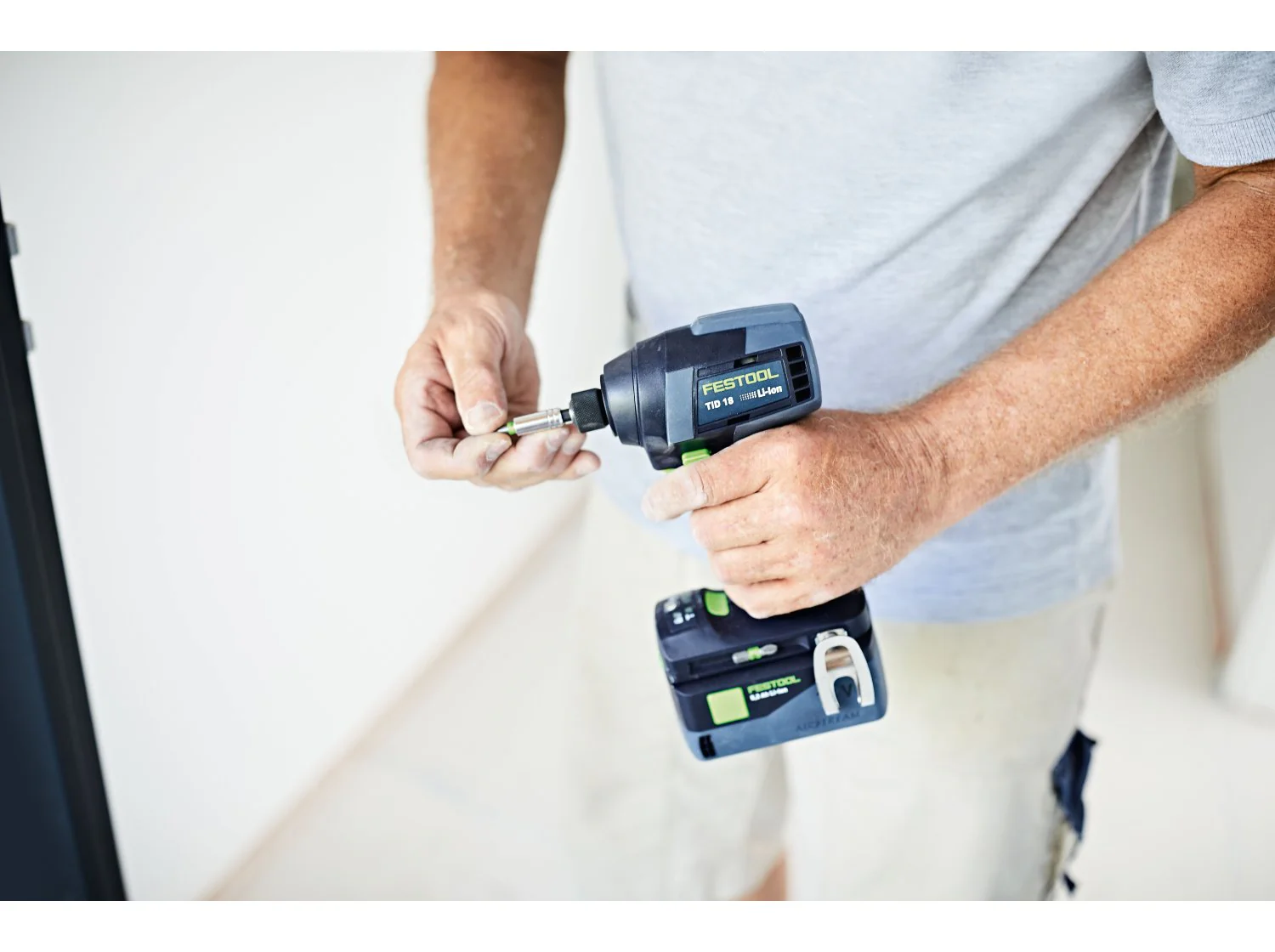 Festool 18V TPC 18/4 Cordless Drill Driver and TID 18  Cordless Impact Driver BASIC with Systainer (578830) - Image 3