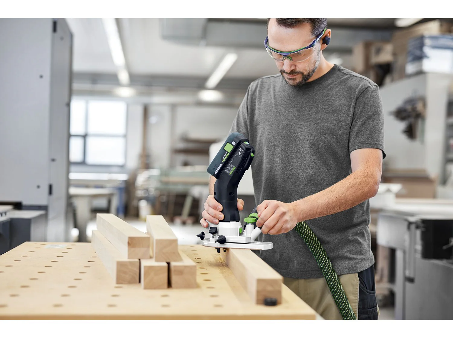 Festool 18V MFKC 700 EB-Basic Cordless Module Edge Router, Tool Only (578012) - Image 2