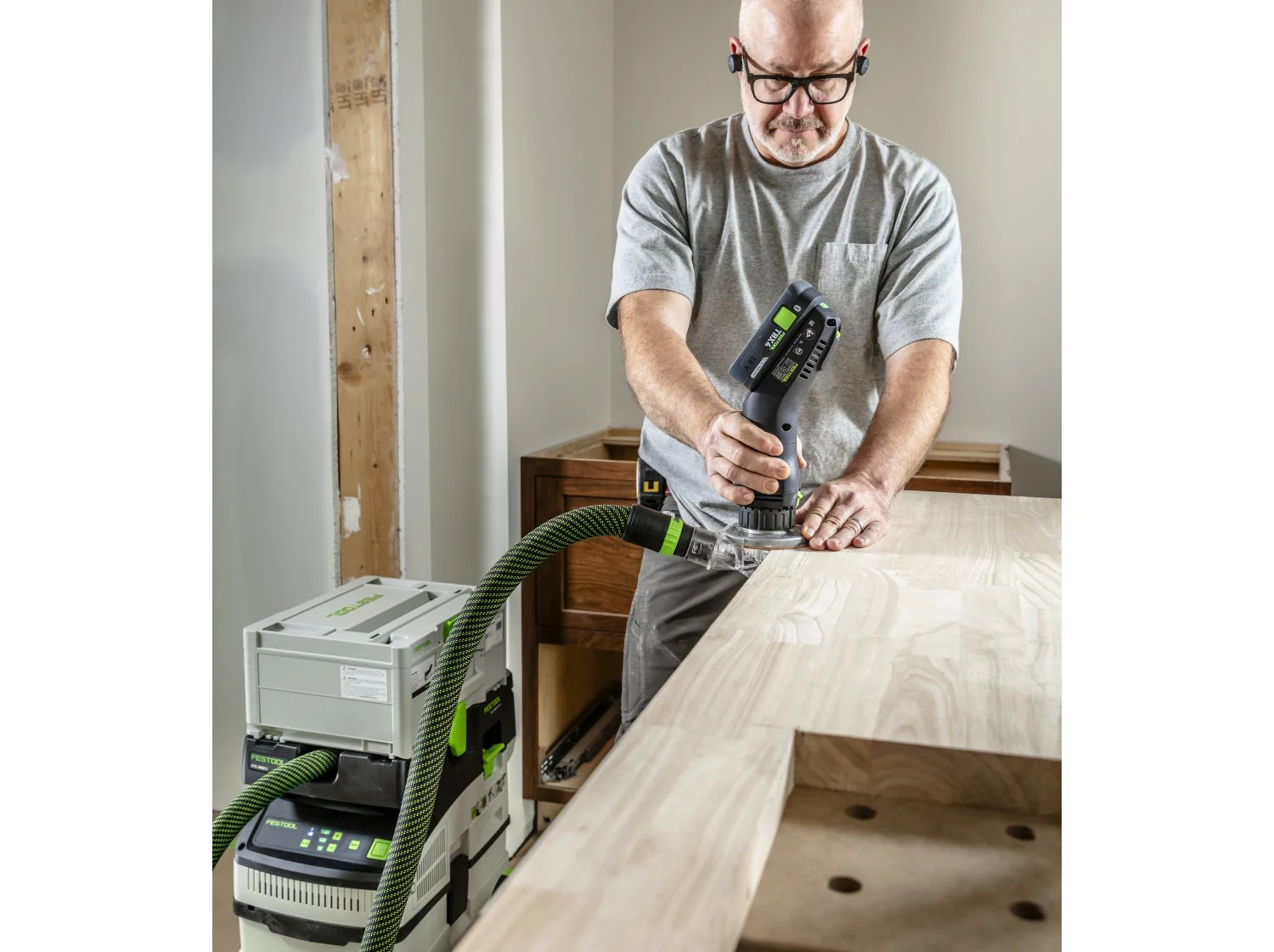 Festool OFKC 500 R3 EB-Basic 18V Cordless Palm Edge Router (577986) - Image 3
