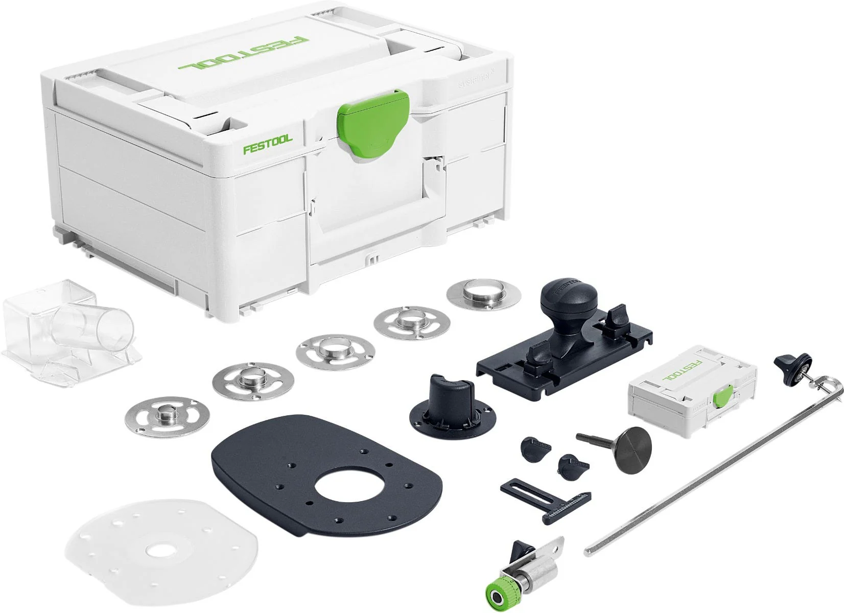 Festool 578047 ZS-OF 1010 I 17-Piece Imperial Router Accessory SYS3 Set