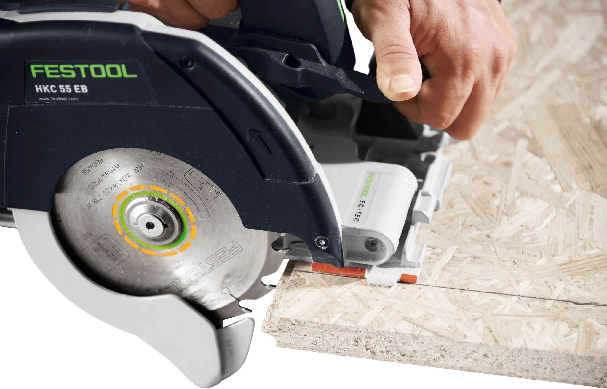 Festool 576173 HKC 55 Cordless Bluetooth 5.2Ah Track Saw PLUS-FSK w/ Systainer3 - Image 3