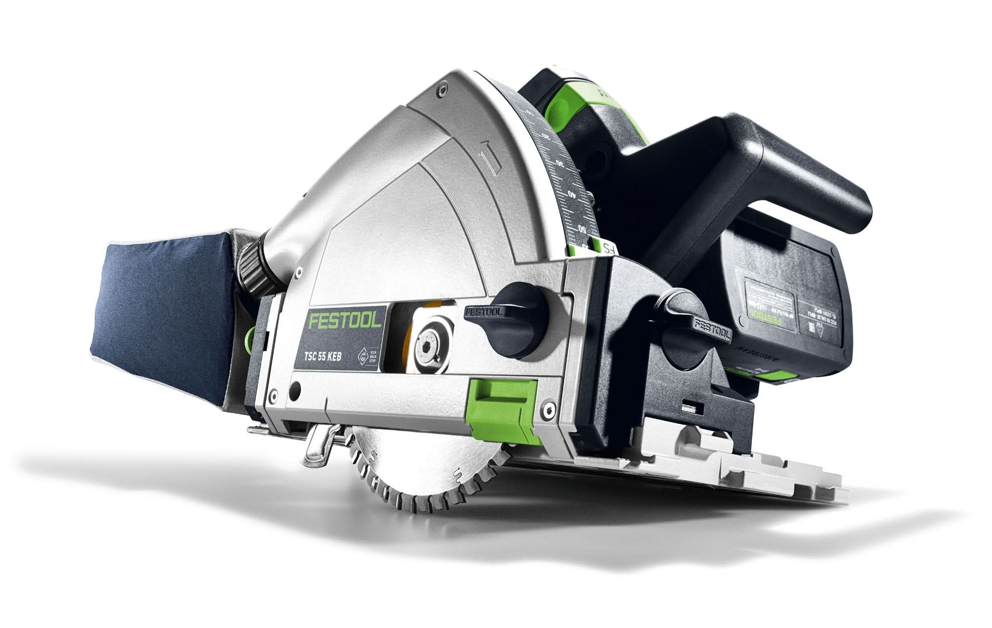Festool 577677 TSC 55 K Cordless Track Saw 5.0Ah Kit with Kickback Stop - Image 3