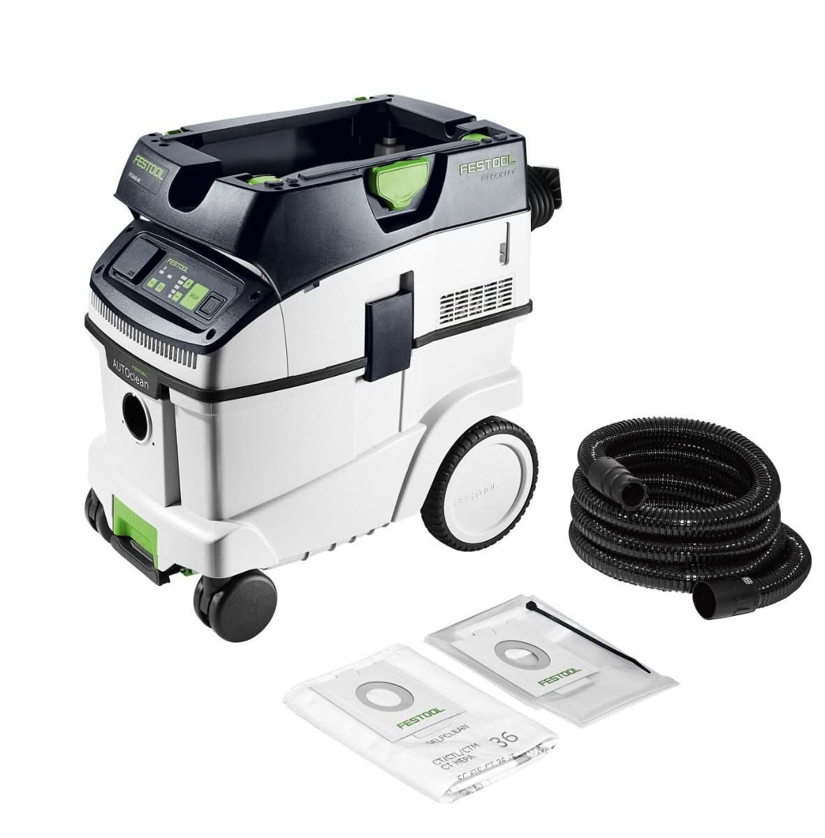 Festool 577874 CLEANTEC CT 36 EI AC AutoClean HEPA Bluetooth Dust Extractor