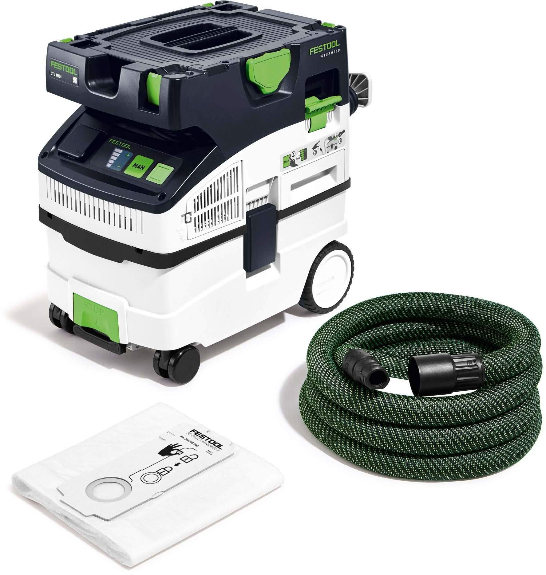 Festool CT MIDI I HEPA Bluetooth Dust Extractor Elite Bundle - Image 2