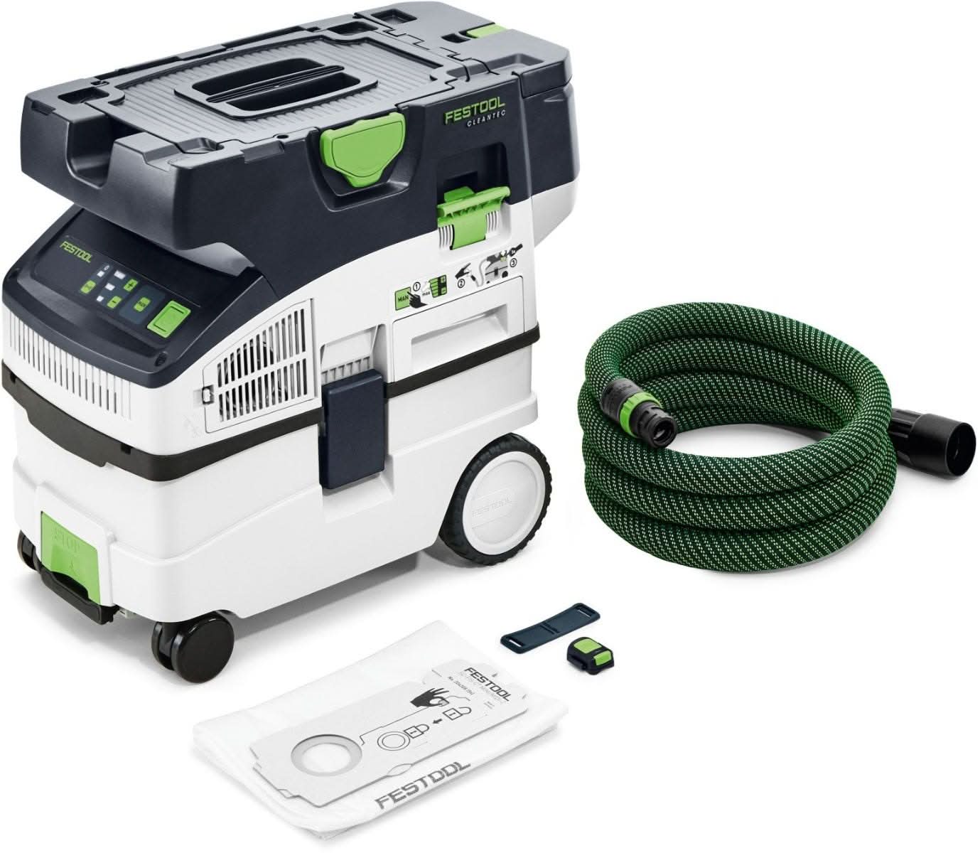 Festool CTC MIDI I Cordless 36V Mobile HEPA Dust Extractor BASIC Pro Bundle - Image 2