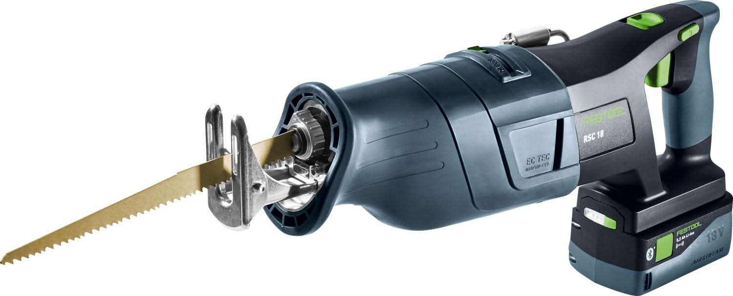 Festool 576951 RSC 18 5,0 EBI-Plus Cordless Reciprocating Saw - Image 2