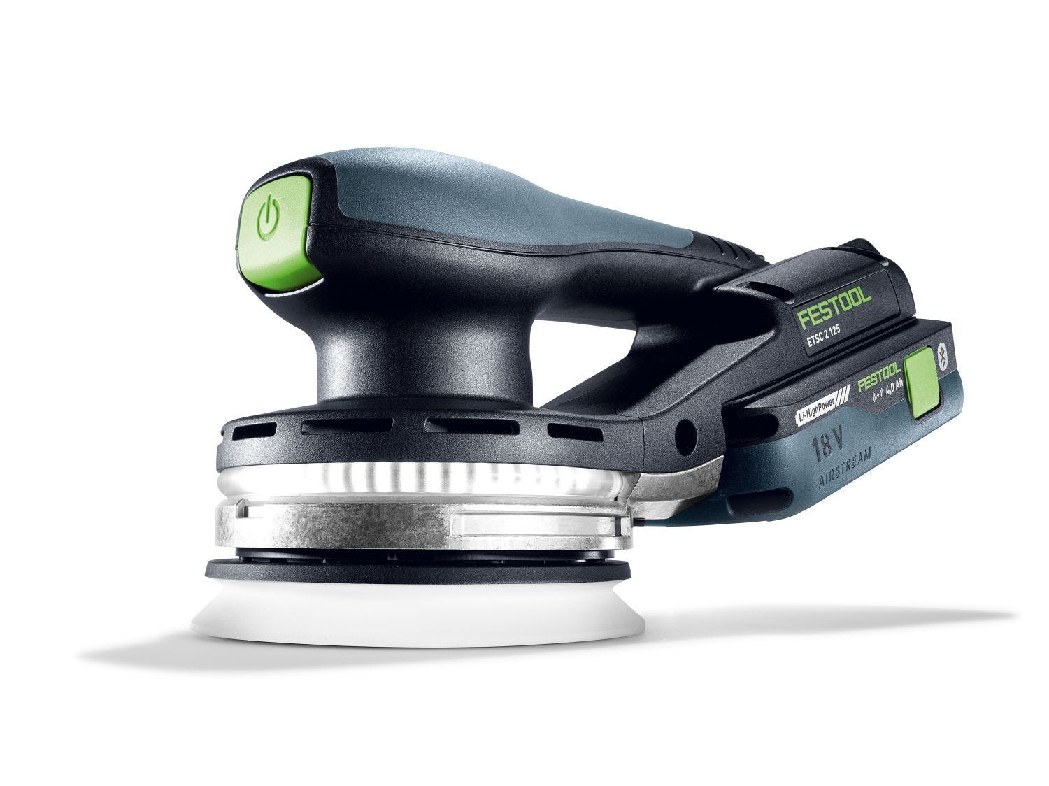Festool Cordless 18V ETSC 2 125mm (5-in.) Sander Kit w/ 100-Piece GRANAT Abrasive Systainer Set - Image 2
