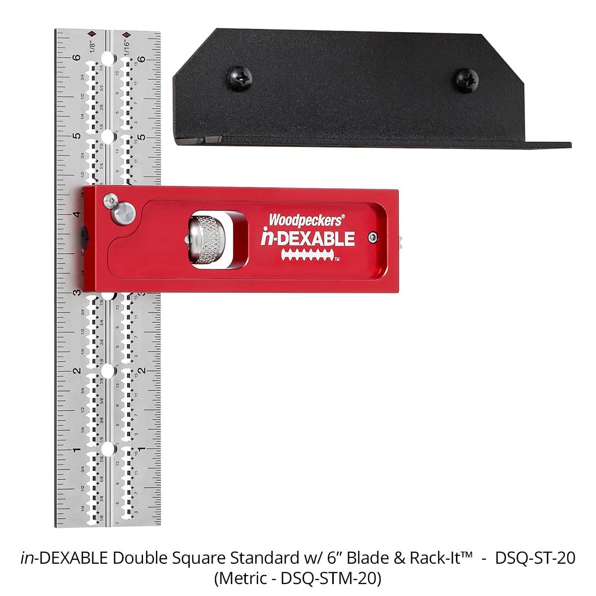 Woodpeckers DSQ-STM-20 in-DEXABLE Double Square – Standard – Metric – 150Mm Blade
