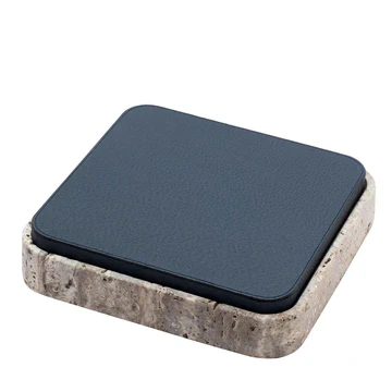 GIOBAGNARA | GIZA LEATHER & MARBLE SQUARE BOX #6 | $855.00 - Image 1