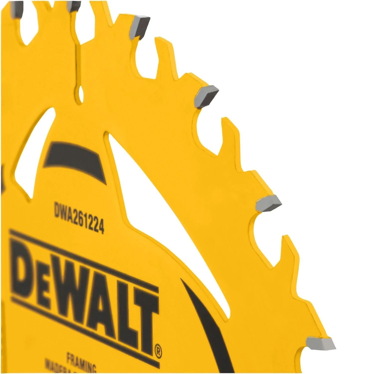 DeWalt DWA2612CMB 6-1/2 in. 18T + 24T Carbide-Tipped Framing Saw Blade Combo Pack - Image 2