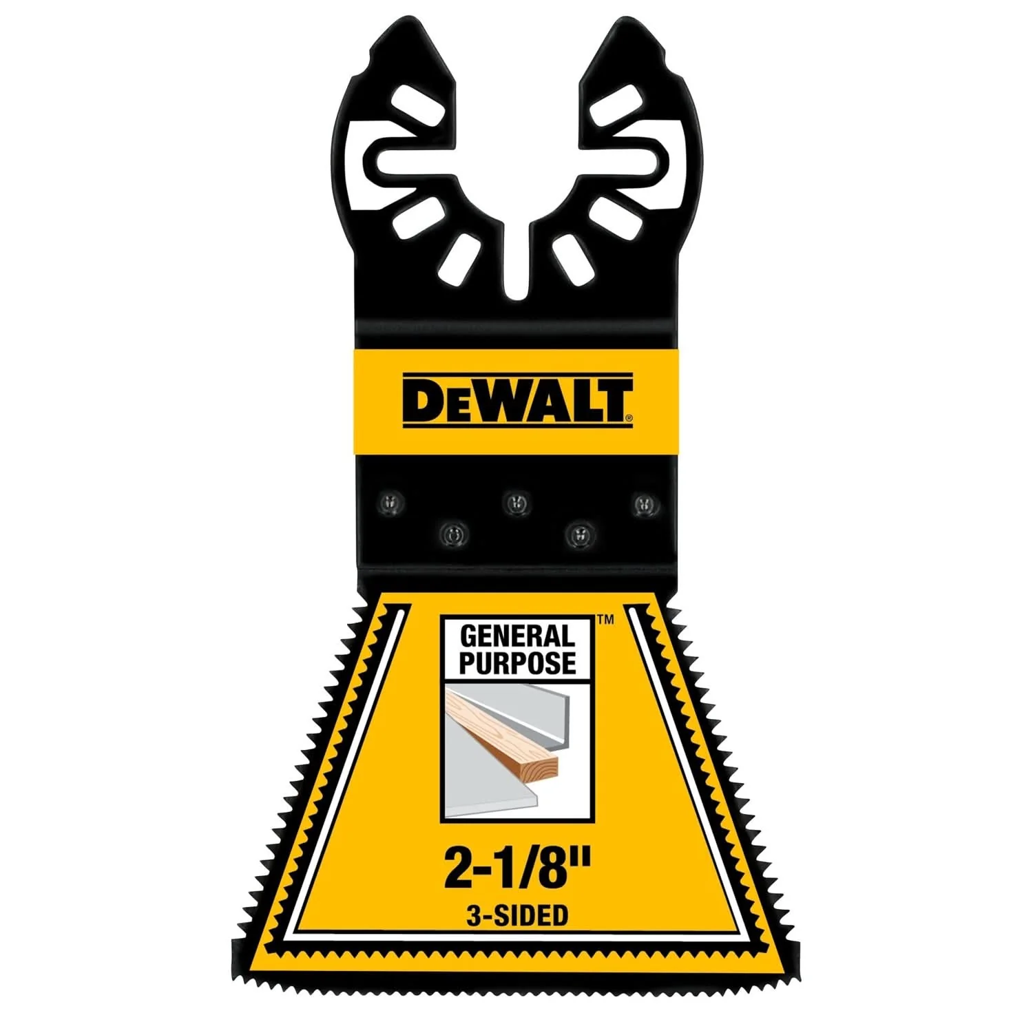 DeWalt DWA4283B 2-1/8 in. 3-Sided General Purpose Blade (10-Pack)
