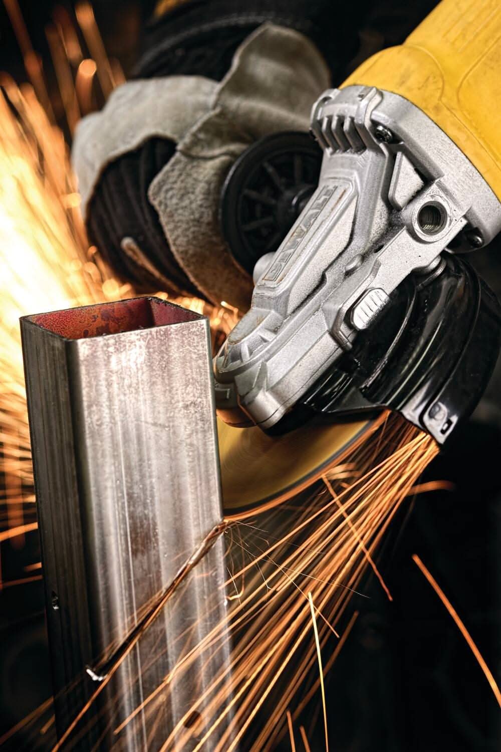 DeWalt DWE4120FN Corded 4-1/2 IN. - 5 IN. Flat Head Paddle Switch Small Angle Grinder with No Lock-On - Image 3