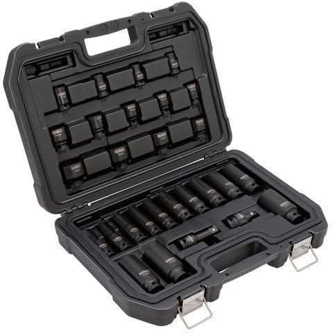 Dewalt DWMT19244 28 Piece 1/2-in Drive Standard & Deep Impact Socket Set 6 PT - Image 3