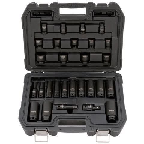 Dewalt DWMT19244 28 Piece 1/2-in Drive Standard & Deep Impact Socket Set 6 PT - Image 1