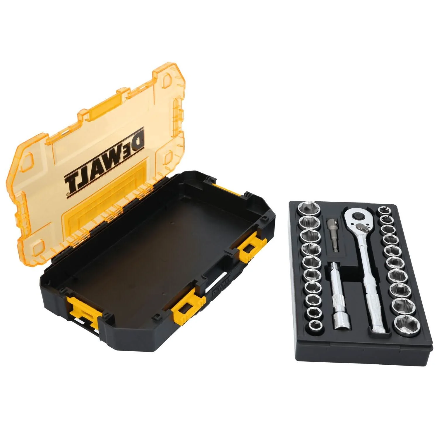 DeWalt DWMT45414 TOUGHSERIES 23-Piece TOUGH BOX 1/2 in. Drive Mechanics Tool Set - Image 3