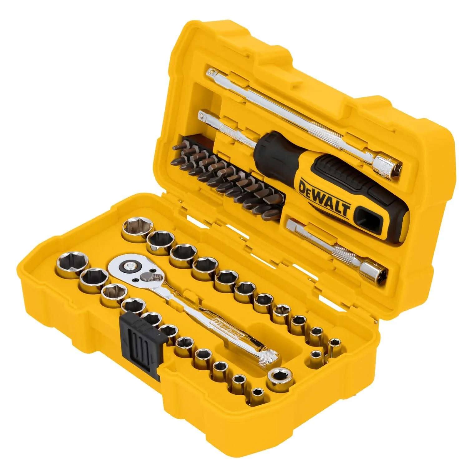 DeWalt DWMT45422 50-Piece 1/4 in. Drive Mechanics Tool Set - Image 3