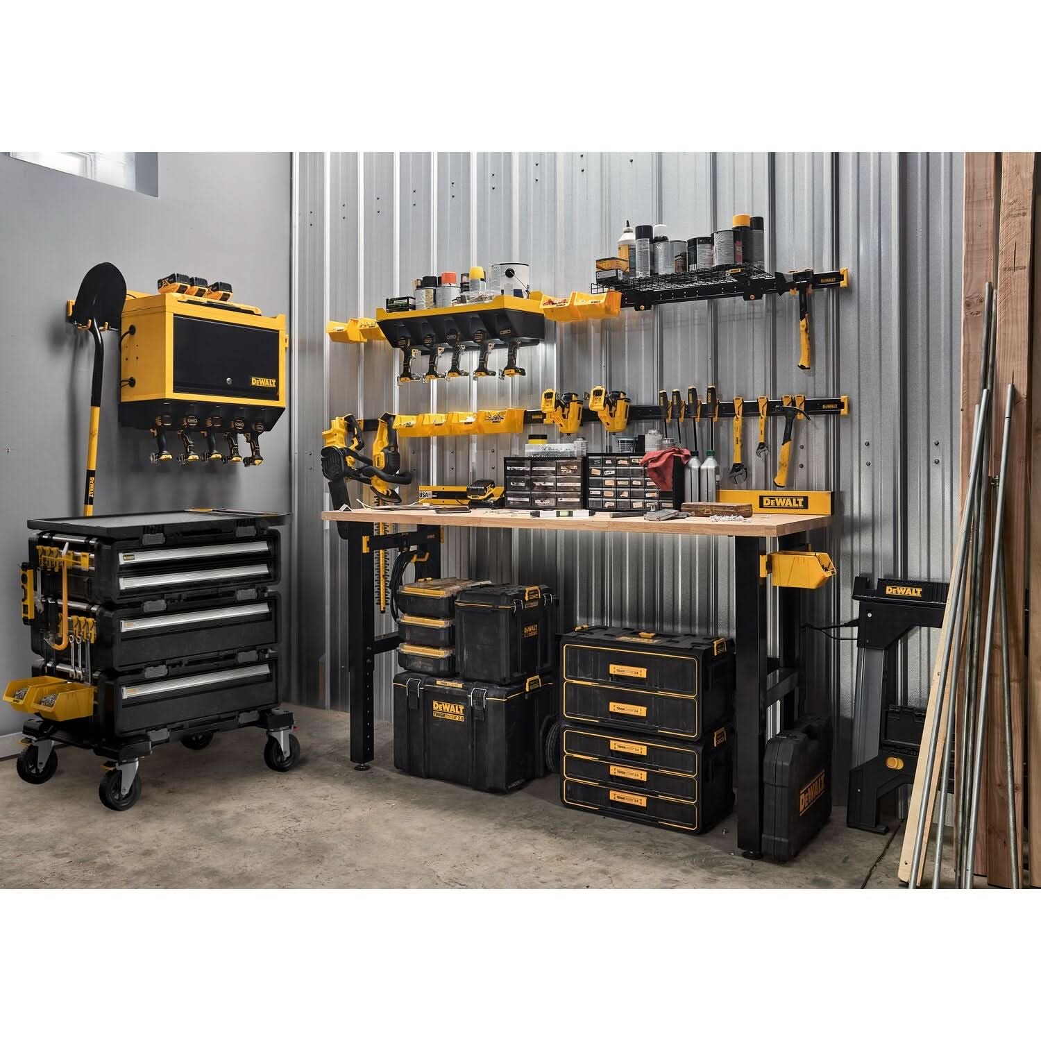 DeWalt DWST086502 TOUGHSYSTEM 2.0 DXL Workshop Storage Kit - Image 3