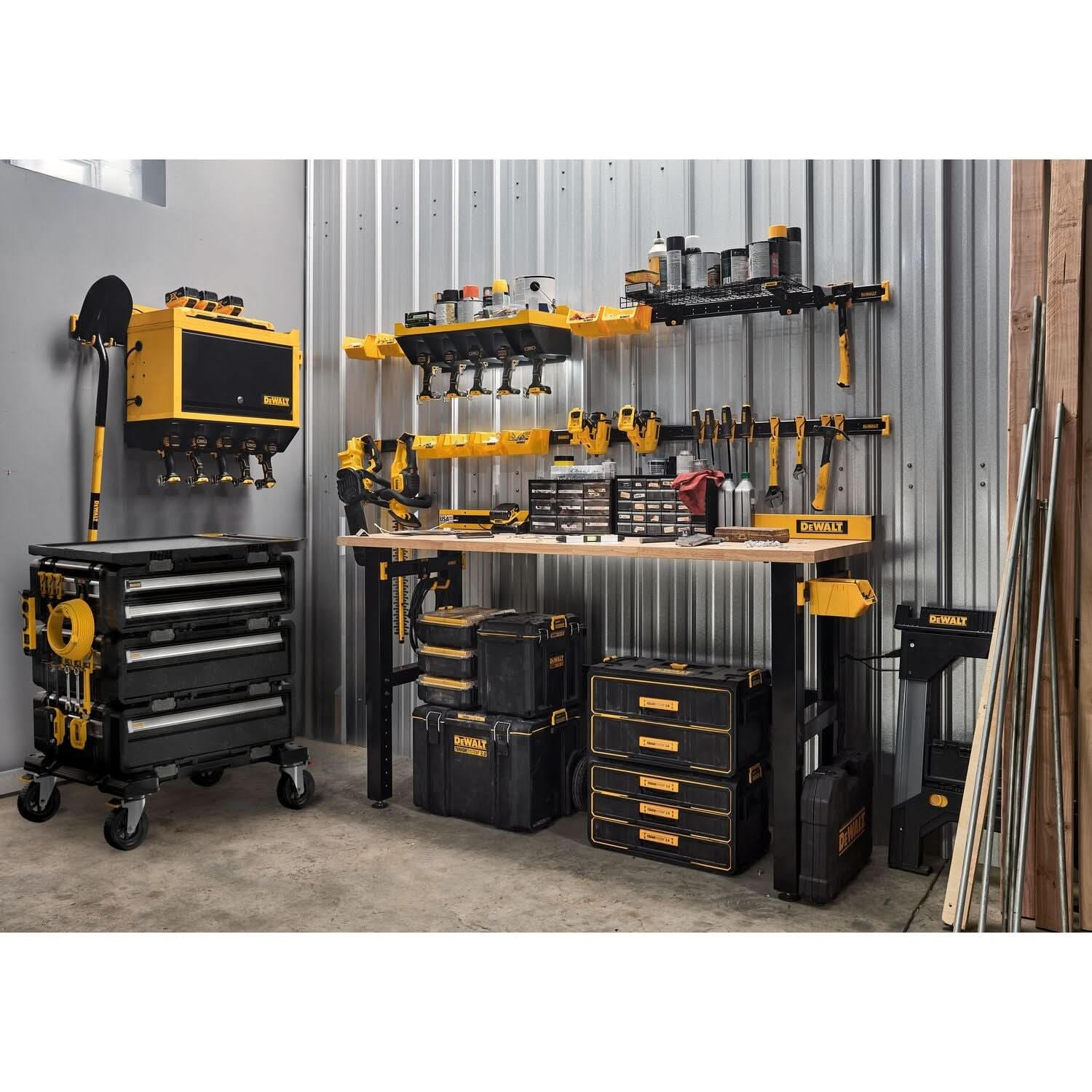 DeWalt DWST086503 TOUGHSYSTEM 2.0 DXL Jobsite Storage Kit - Image 2