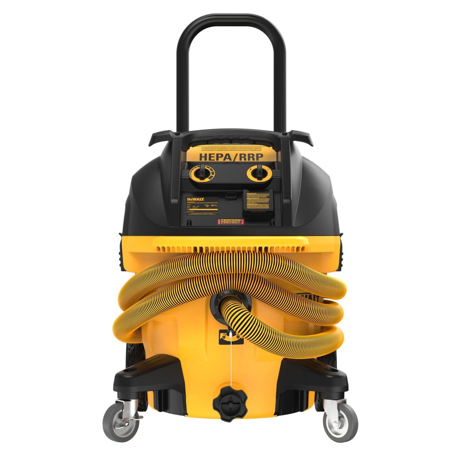 DeWalt DWV015 Corded 10 Gallon Wet/Dry HEPA Jobsite Dust Extractor - Image 2