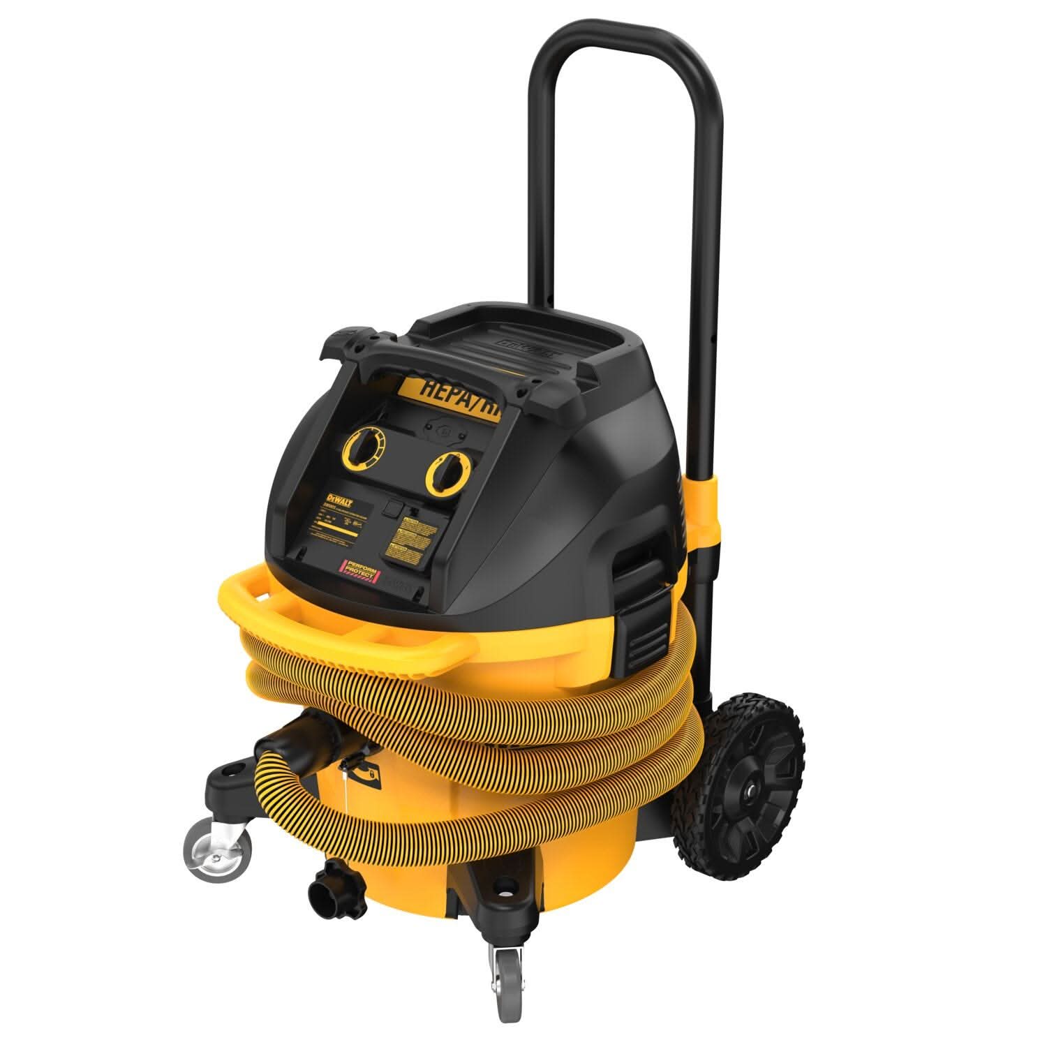 DeWalt DWV015 Corded 10 Gallon Wet/Dry HEPA Jobsite Dust Extractor - Image 3