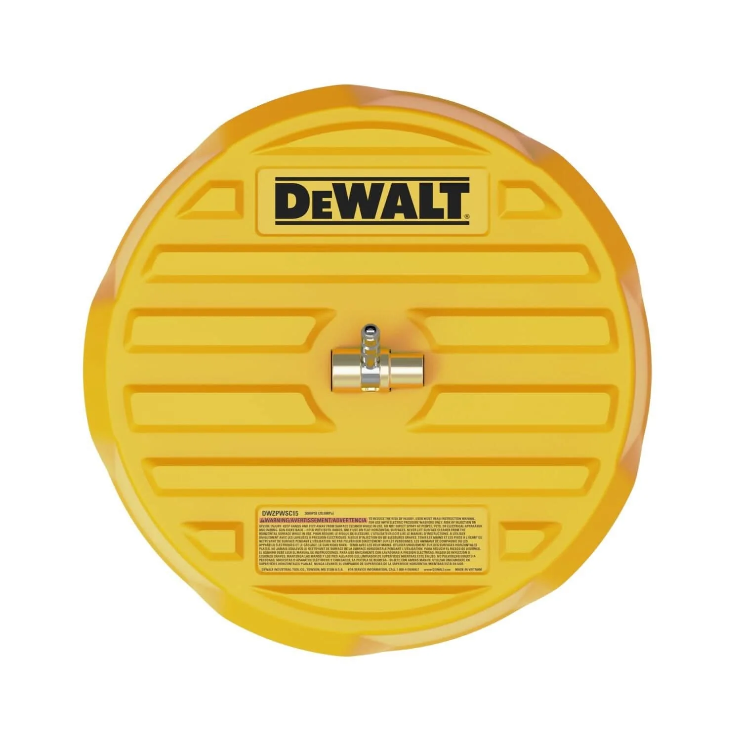 DeWalt DWZPWSC15 15 in. Surface Cleaner Attachment - Image 2