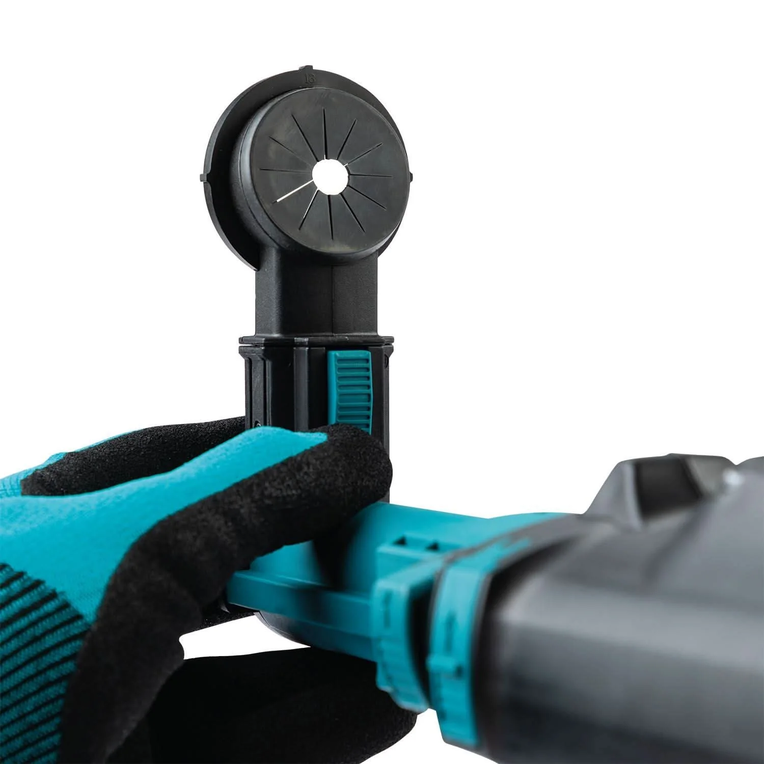 Makita DX14 Dust Extractor Attachment with HEPA Filter Cleaning Mechanism - Image 3
