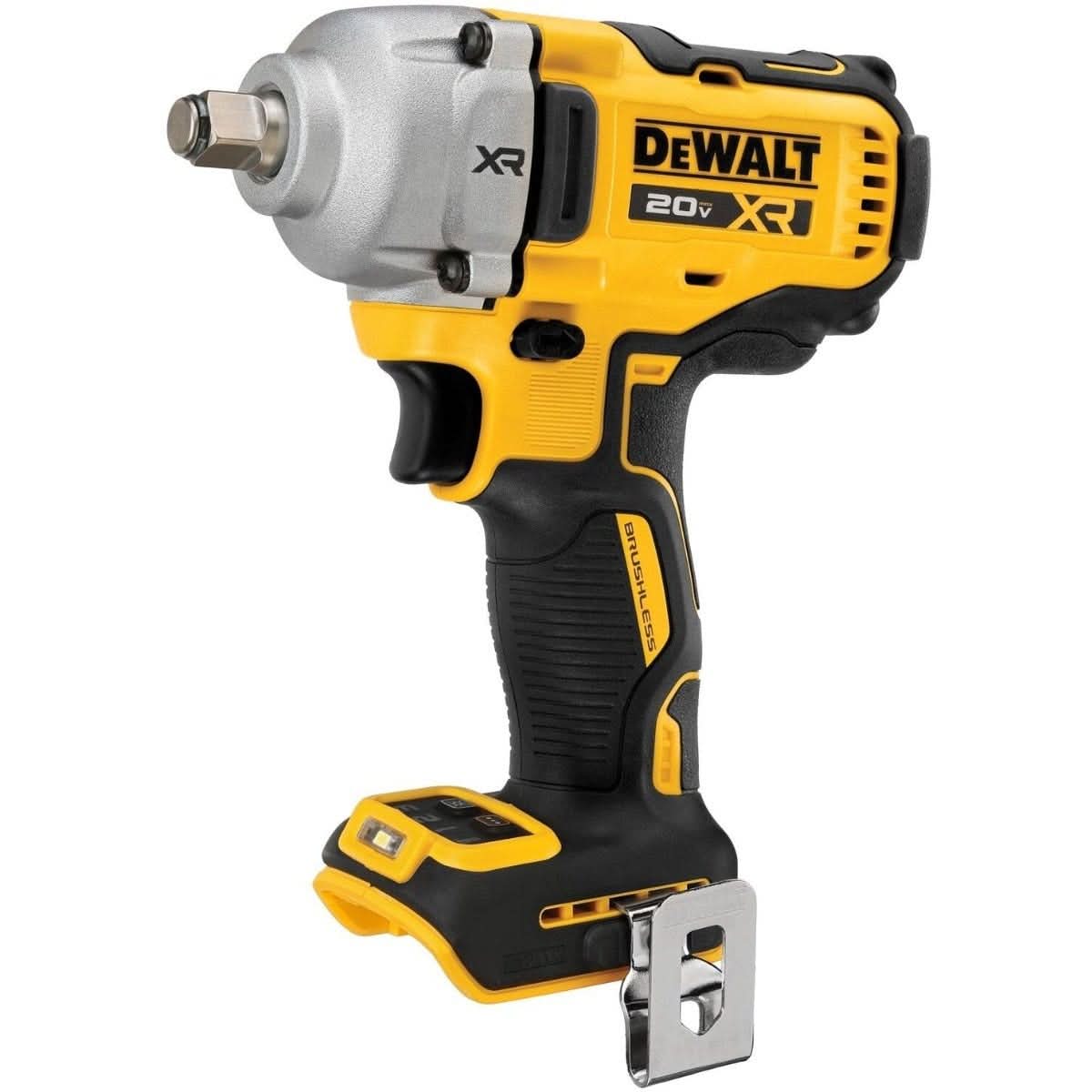 DeWalt 20V MAX XR 1/2" Mid-Range Impact Wrench w/ Hog Ring Anvil with 20V MAX POWERSTACK 5.0Ah Battery - Image 2