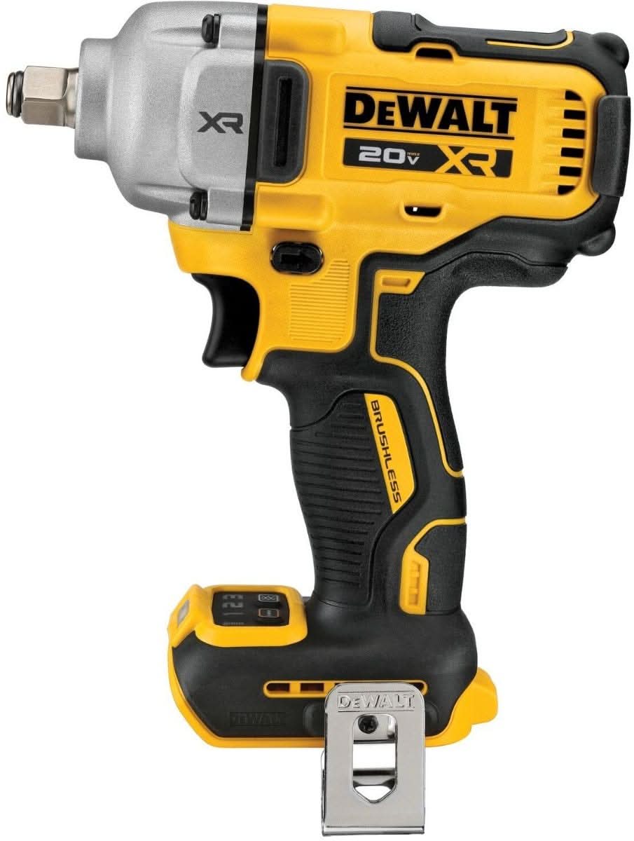 Dewalt DCF891B 20V MAX* XR 1/2-in Mid-Range Impact Wrench with Hog Ring Anvil (Tool Only) - Image 2