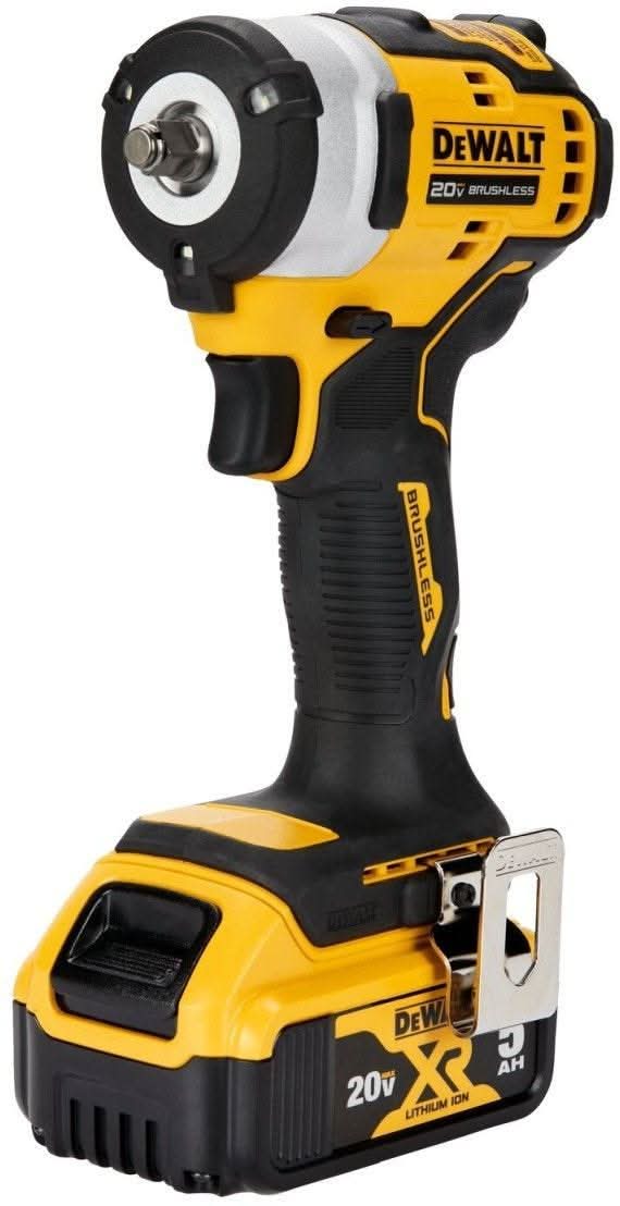 DeWALT DCF913P2 20V MAX* 3/8 -in. Cordless Impact Wrench with Hog Ring Anvil Kit - Image 2