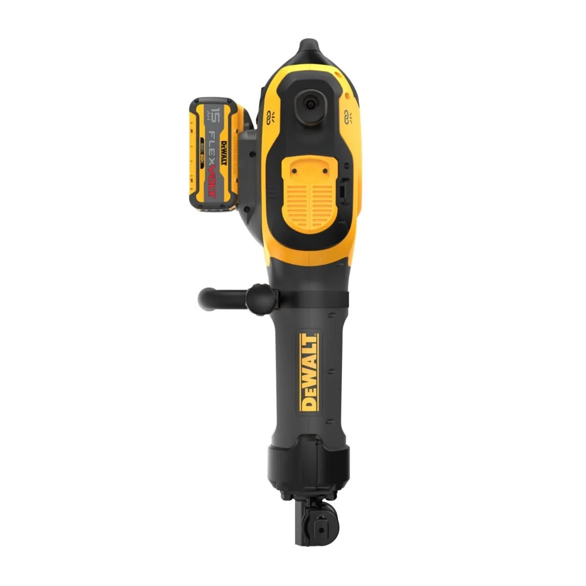 DeWalt DCH966Z2K 60V MAX 41 lb. 1-1/8 in. HEX Breaker Hammer 15Ah Kit - Image 2