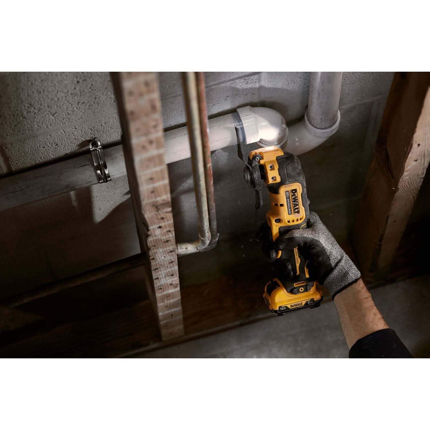 DeWalt DCS353B Xtreme 12V MAX Brushless Cordless Oscillating Multi-Tool, Tool Only - Image 3